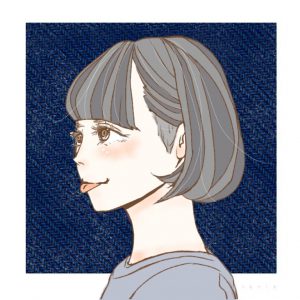 投稿についてもっと詳しく 刈り上げ女子画像（イラスト）