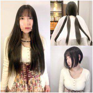 投稿についてもっと詳しく Long to Short young girl hair cut video【動画】
