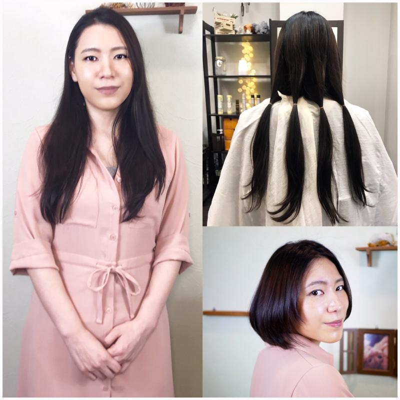 あなたが現在見ているのは Long to Short J53 プロ声優のバッサリ断髪ヘアドネーション