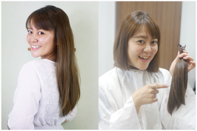 あなたが現在見ているのは Long to Short J59　30代フリーモデル　2週間前にきれいに染めた美髪をバッサリショートに。　【動画】