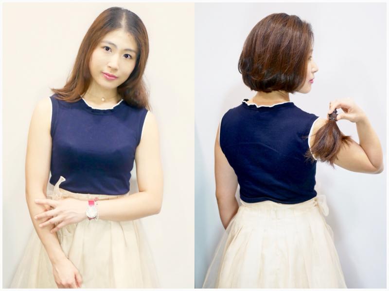 あなたが現在見ているのは Long to Short J76　26歳会社員　小学生ぶりにバッサリ断髪してショートヘアに。　【動画】