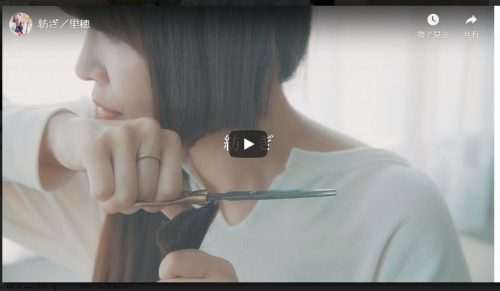 あなたが現在見ているのは 紡ぎ／里穂 ヘアドネーション　動画紹介