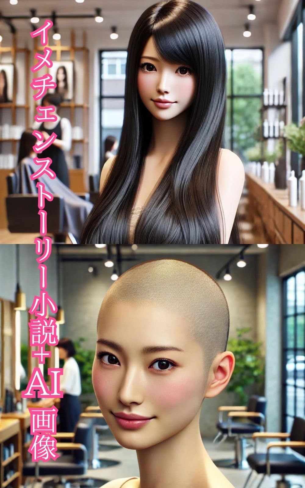 あなたが現在見ているのは イメチェンストーリー小説+AI画像