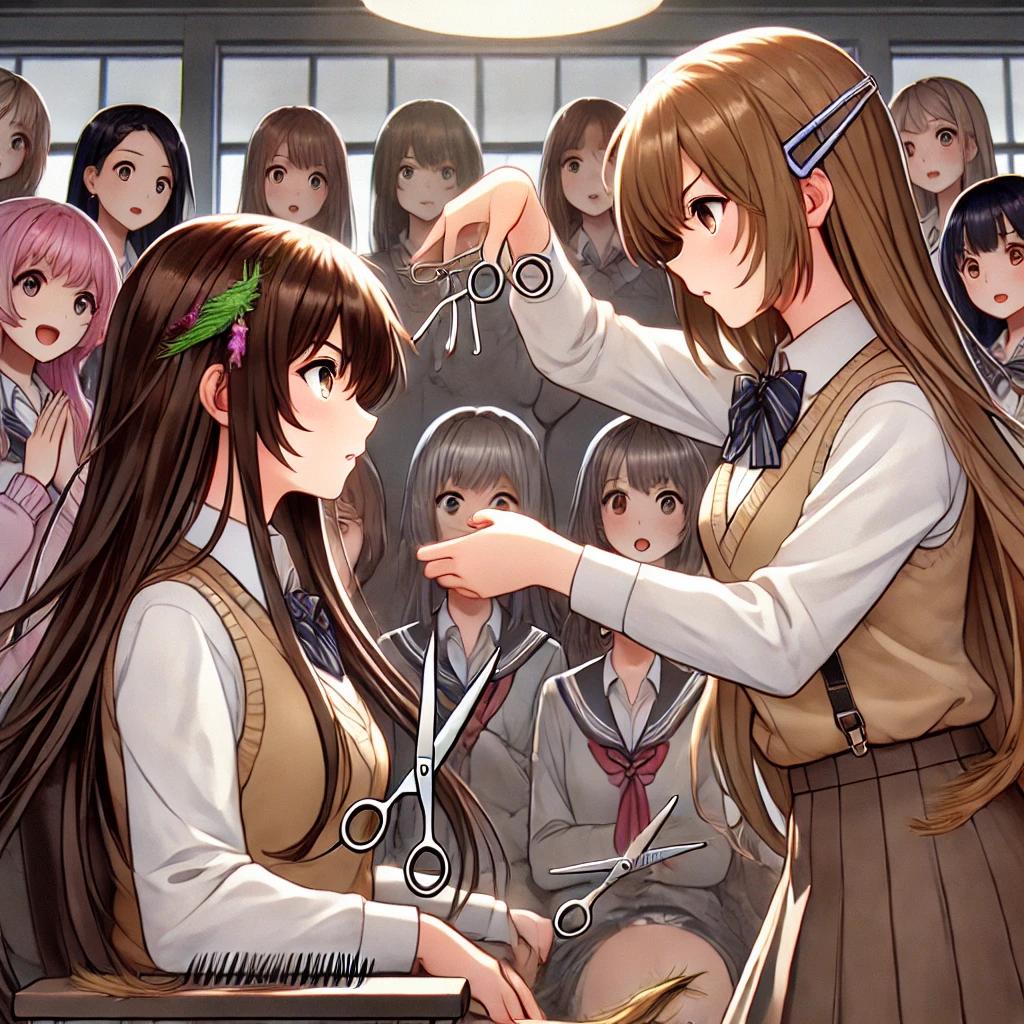 あなたが現在見ているのは 【断髪小説】髪切り探偵（7）断髪ジャンケン